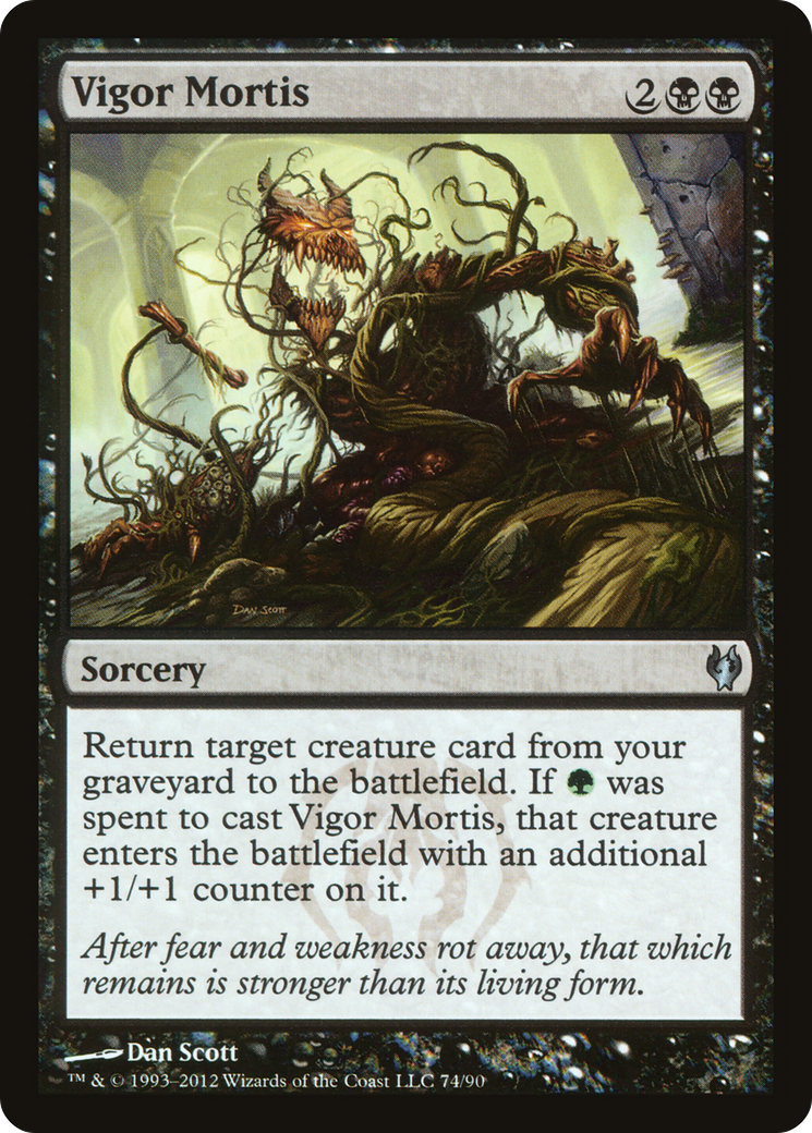 Vigor Mortis [Duel Decks: Izzet vs. Golgari] Foil