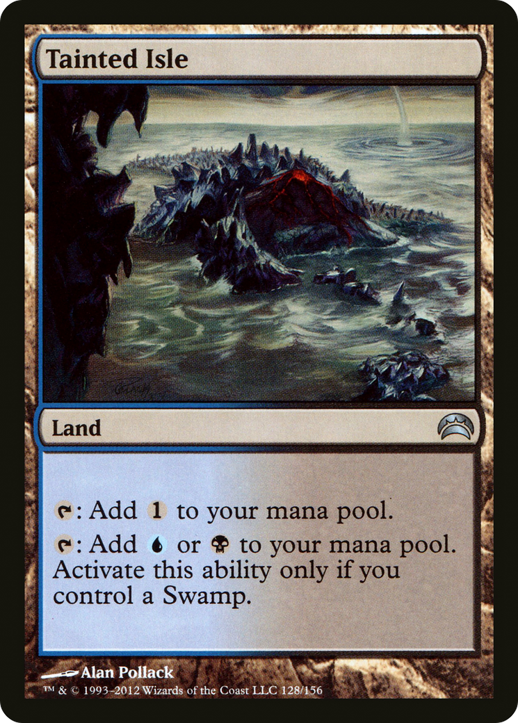 Tainted Isle (128) [Planechase 2012]  Foil