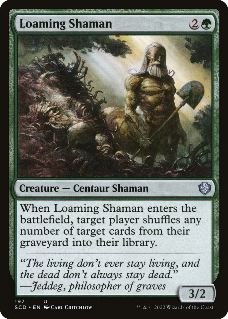 Loaming Shaman [Starter Commander Decks]