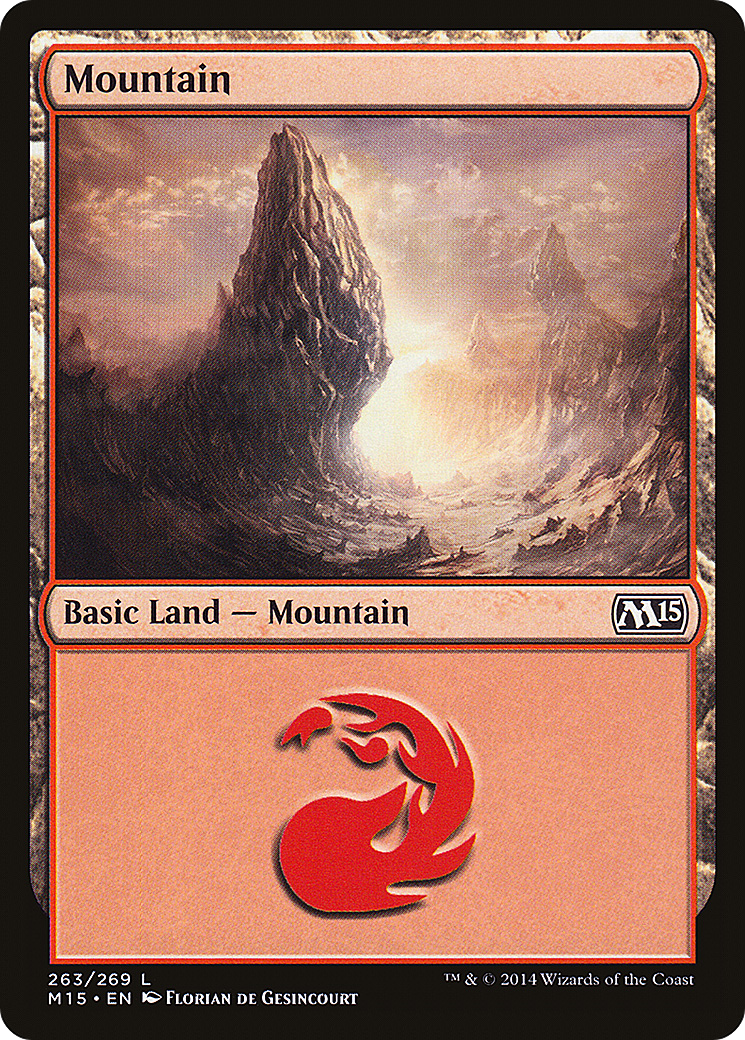 Mountain (263) [Magic 2015] Foil