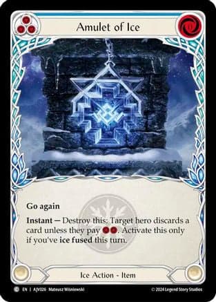 Amulet of Ice (AJV026) - Armory Deck: Jarl Vetreidi