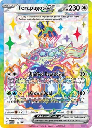Terapagos ex 165- SV Scarlet & Violet Promo Cards Holofoil