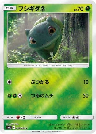 Bulbasaur - 002/024 (002/024) (Japanese) - smP2 Great Detective Pikachu Holofoil