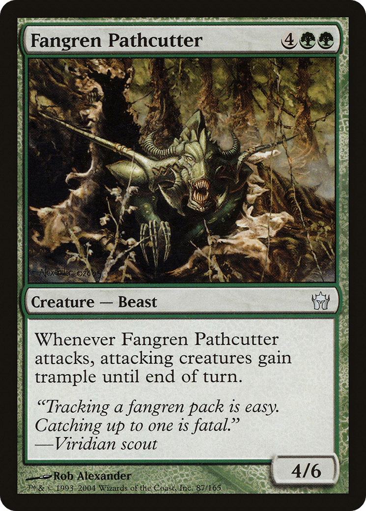 Fangren Pathcutter [Fifth Dawn] Foil