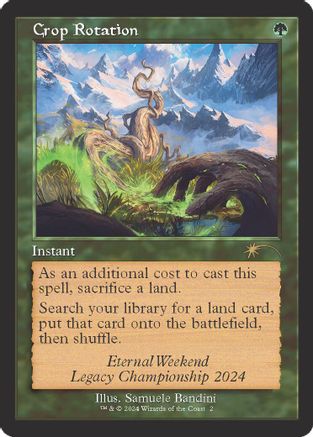 Crop Rotation (Retro Frame) (-002) [Game Day & Store Championship Promos]