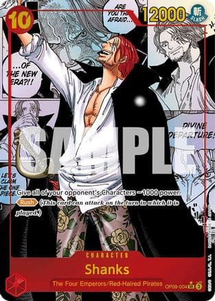 Shanks (004) (Parallel) (EMPERORS IN THE NEW WORLD) Foil