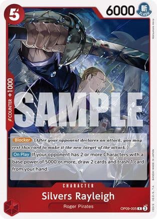 Silvers Rayleigh (EMPERORS IN THE NEW WORLD) Foil