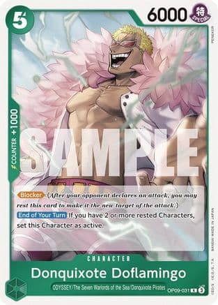 Donquixote Doflamingo (EMPERORS IN THE NEW WORLD) Foil
