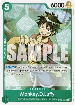 Monkey.D.Luffy (036) (EMPERORS IN THE NEW WORLD)