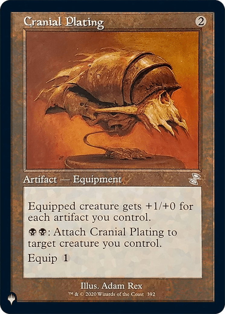 Cranial Plating |  (TSR-392) [The List]