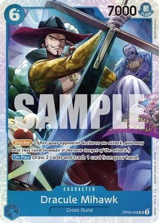 Dracule Mihawk (EMPERORS IN THE NEW WORLD) Foil