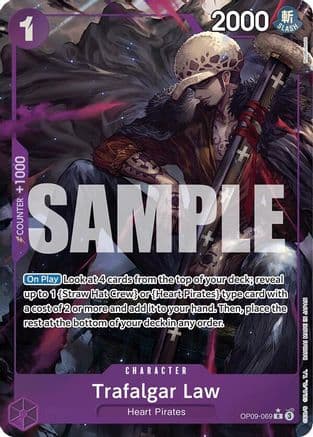Trafalgar Law (069) (Parallel) (EMPERORS IN THE NEW WORLD) Foil
