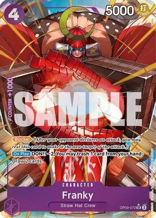Franky (Parallel) (EMPERORS IN THE NEW WORLD) Foil