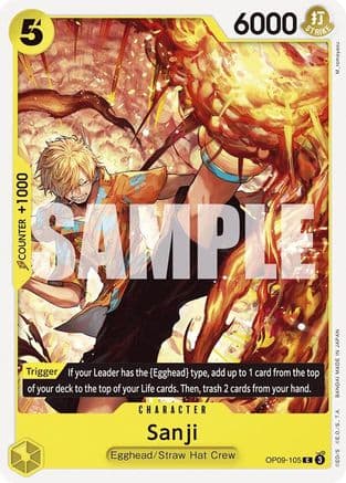 Sanji (105) (EMPERORS IN THE NEW WORLD)
