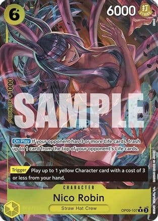 Nico Robin (107) (Parallel) (EMPERORS IN THE NEW WORLD) Foil
