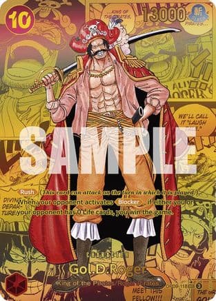 Gol.D.Roger (Parallel) (EMPERORS IN THE NEW WORLD) Foil