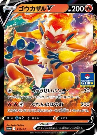 Infernape V - 257/S-P (257/S-P) (Japanese) - SP Sword  Shield Promos Holofoil