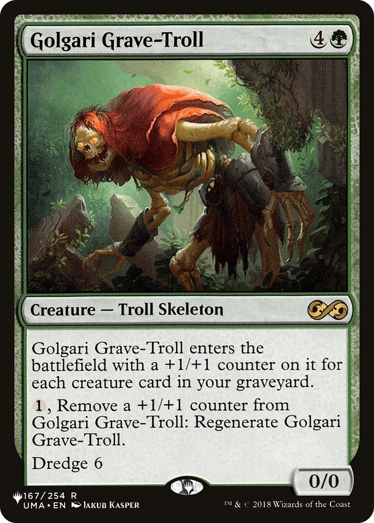 Golgari Grave-Troll |  (UMA-167) [The List]