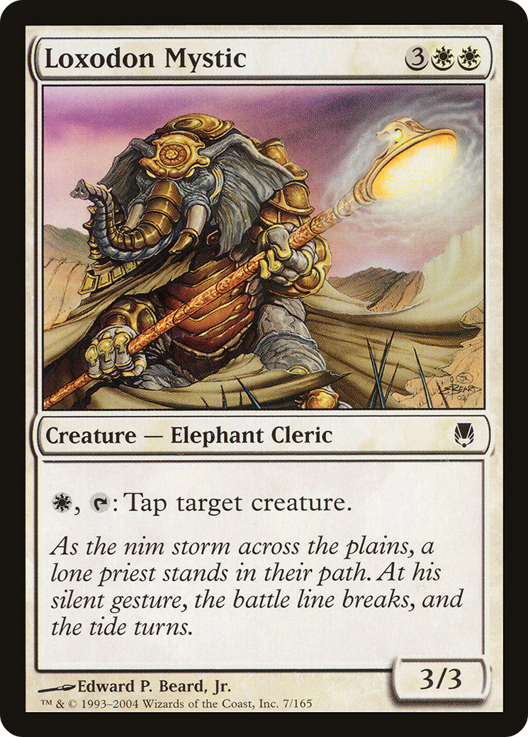 Loxodon Mystic [Darksteel] Foil