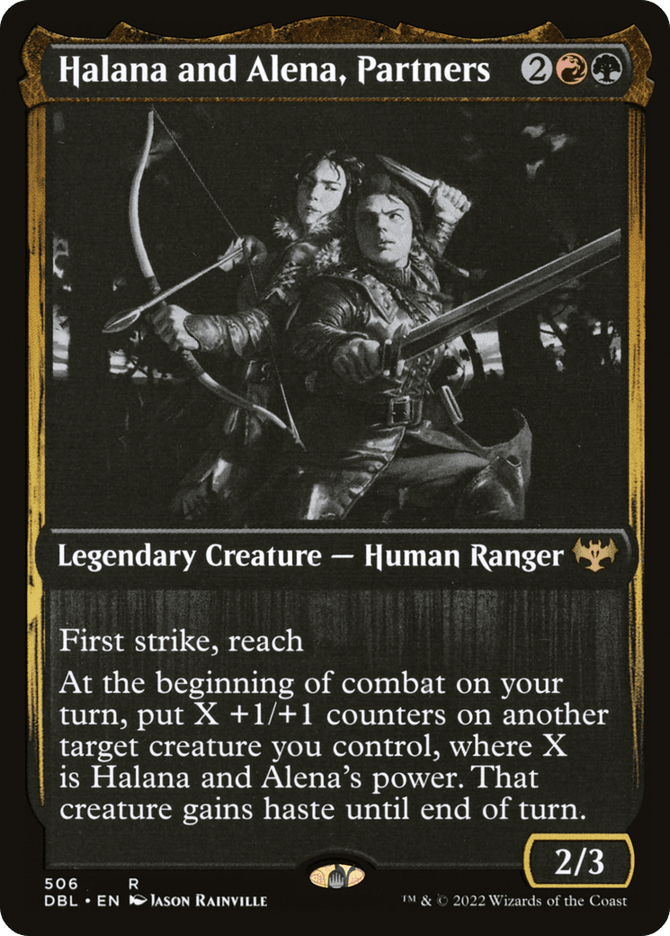 Halana and Alena, Partners [Innistrad: Double Feature] Foil