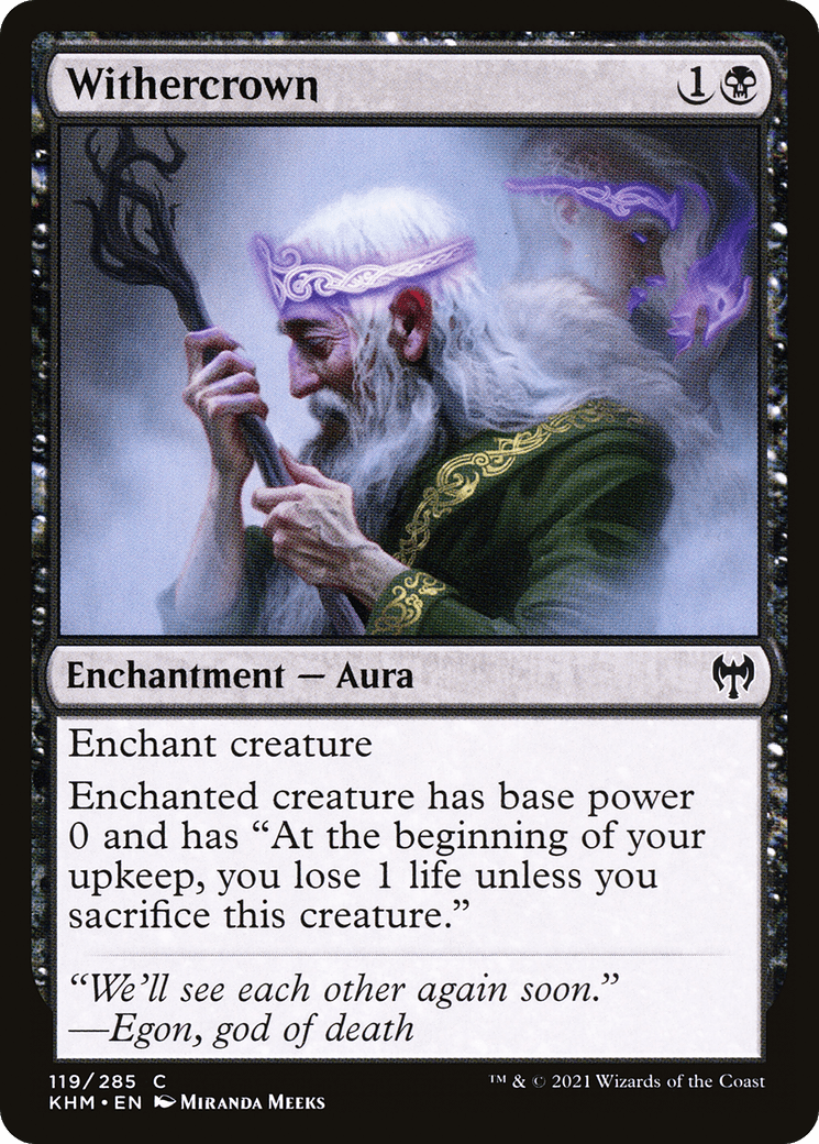Withercrown [Kaldheim] Foil
