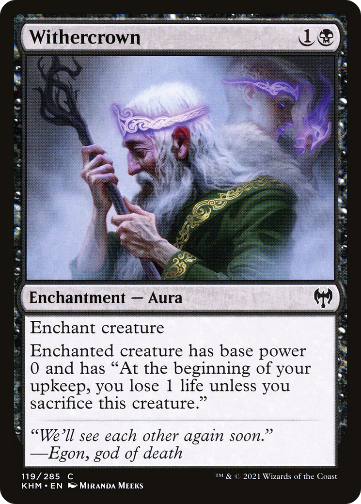 Withercrown [Kaldheim] Foil