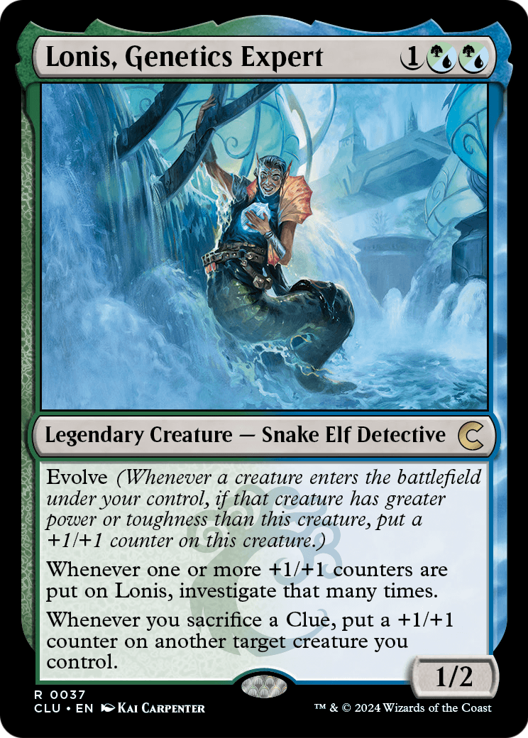 Lonis, Genetics Expert [Ravnica: Clue Edition]