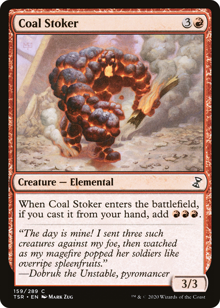 Coal Stoker [Time Spiral Remastered] Foil