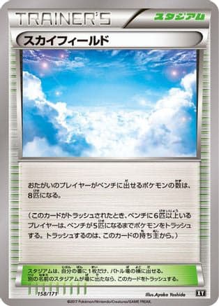 Sky Field (158/171) (Japanese) - SM The Best of XY