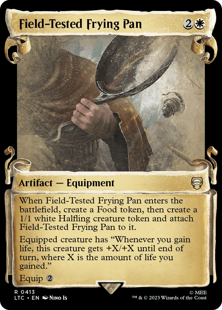 Field-Tested Frying Pan [The Lord of the Rings: Tales of Middle-Earth Commander Showcase Scrolls] Foil