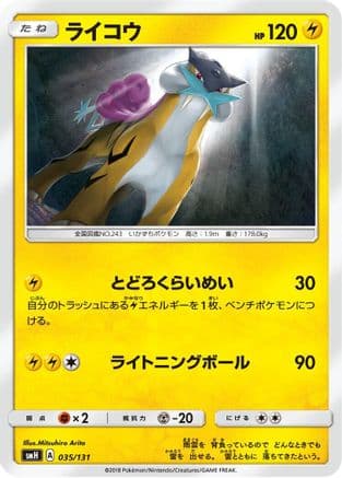 Raikou (Japanese) |  (035/131) [smH GX Starter Decks]