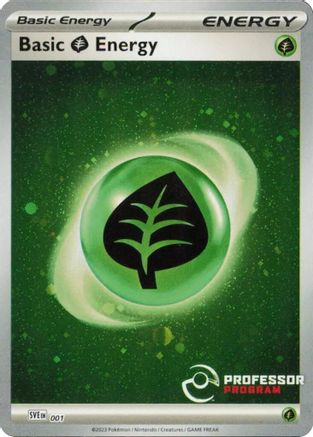 Grass Energy (2023) 001- Professor Program Promos Holofoil