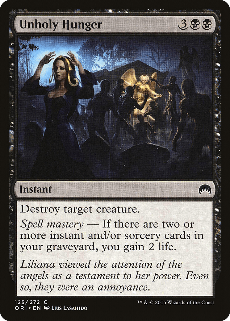 Unholy Hunger [Magic Origins] Foil