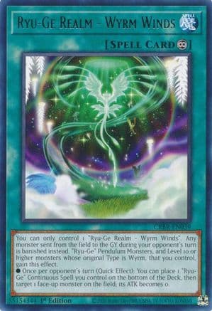 Ryu-Ge Realm - Wyrm Winds (CRBR-EN039) - Crossover Breakers 1st Edition