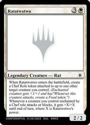 Ratatwotwo () [Un-Known Event Playtest Cards]