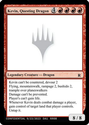Kevin, Questing Dragon () [Un-Known Event Playtest Cards]