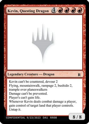 Kevin, Questing Dragon () [Un-Known Event Playtest Cards]