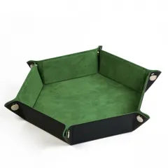 Folding Hexagonal Dice Tray | Grass Green (A17)
