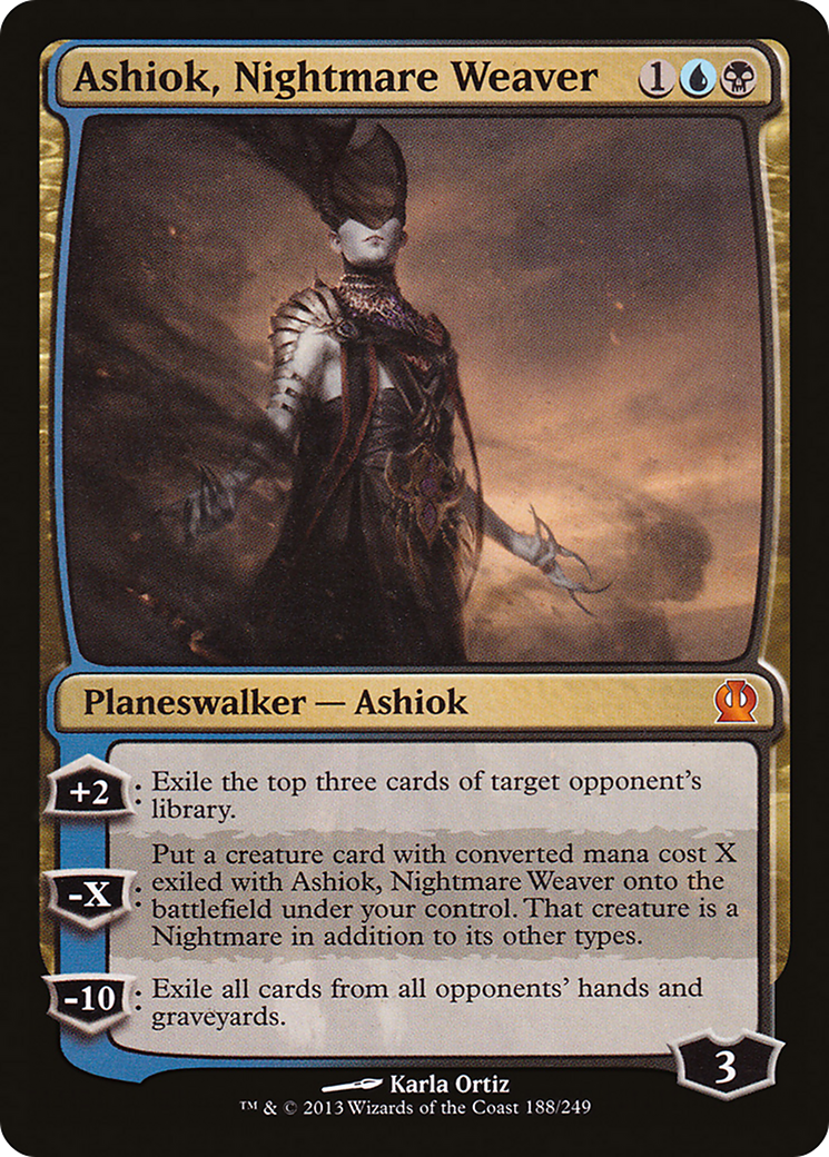 Ashiok, Nightmare Weaver [Theros] Foil
