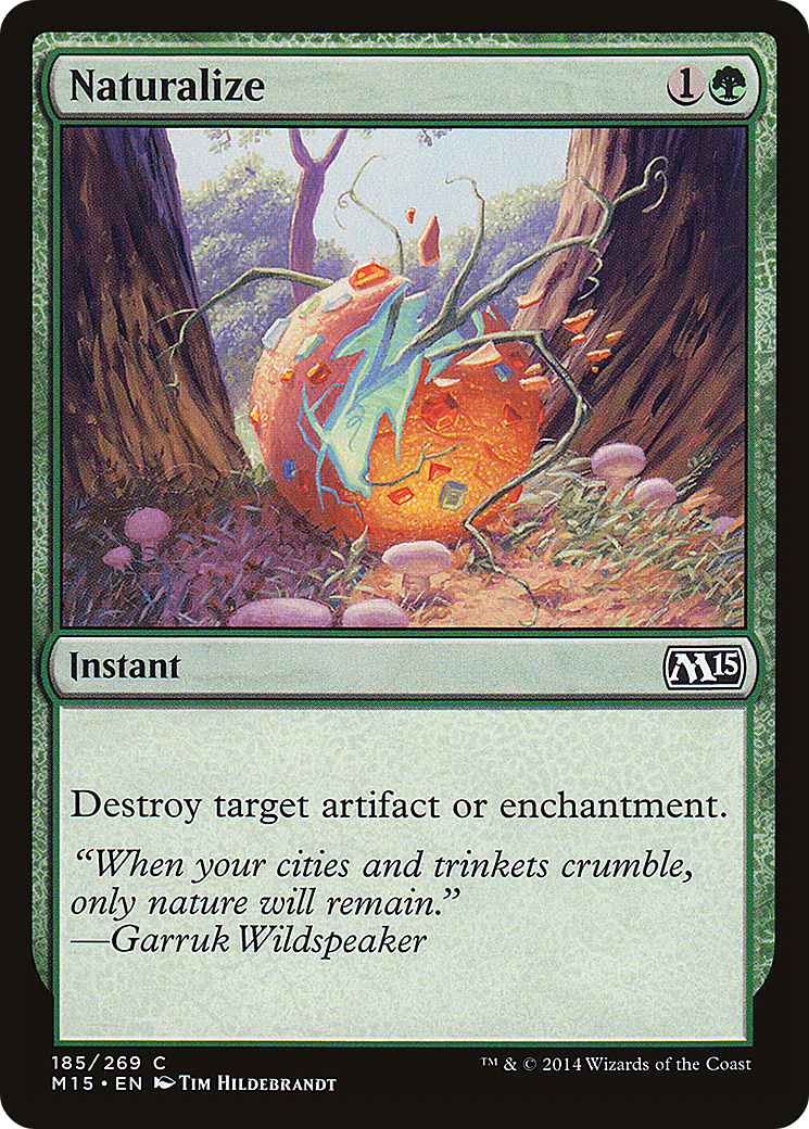 Naturalize [Magic 2015] Foil