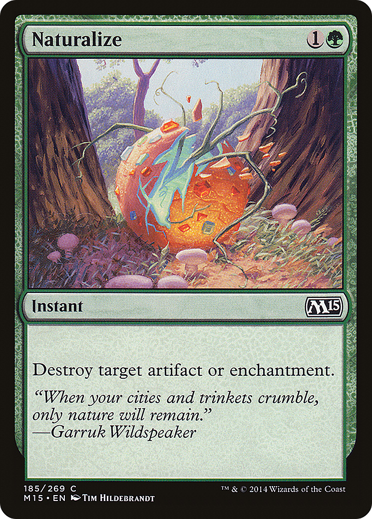 Naturalize [Magic 2015] Foil