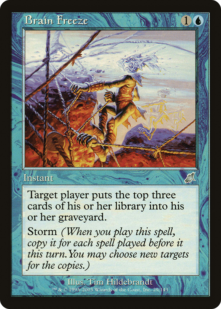 Brain Freeze [Scourge] Foil