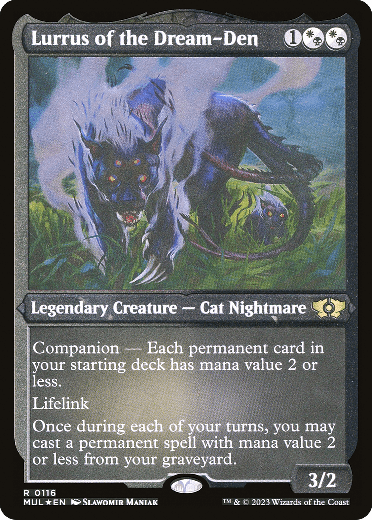 Lurrus of the Dream-Den (Foil Etched) |  Foil (116) [Multiverse Legends]