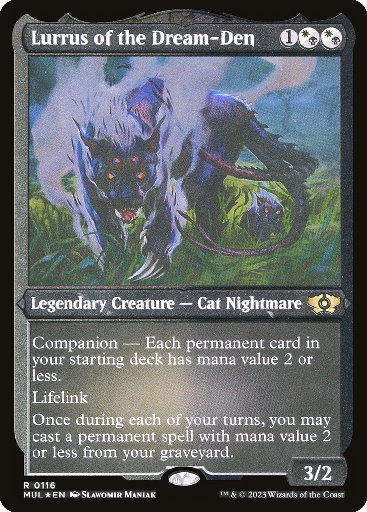Lurrus of the Dream-Den (Foil Etched) |  Foil (116) [Multiverse Legends]
