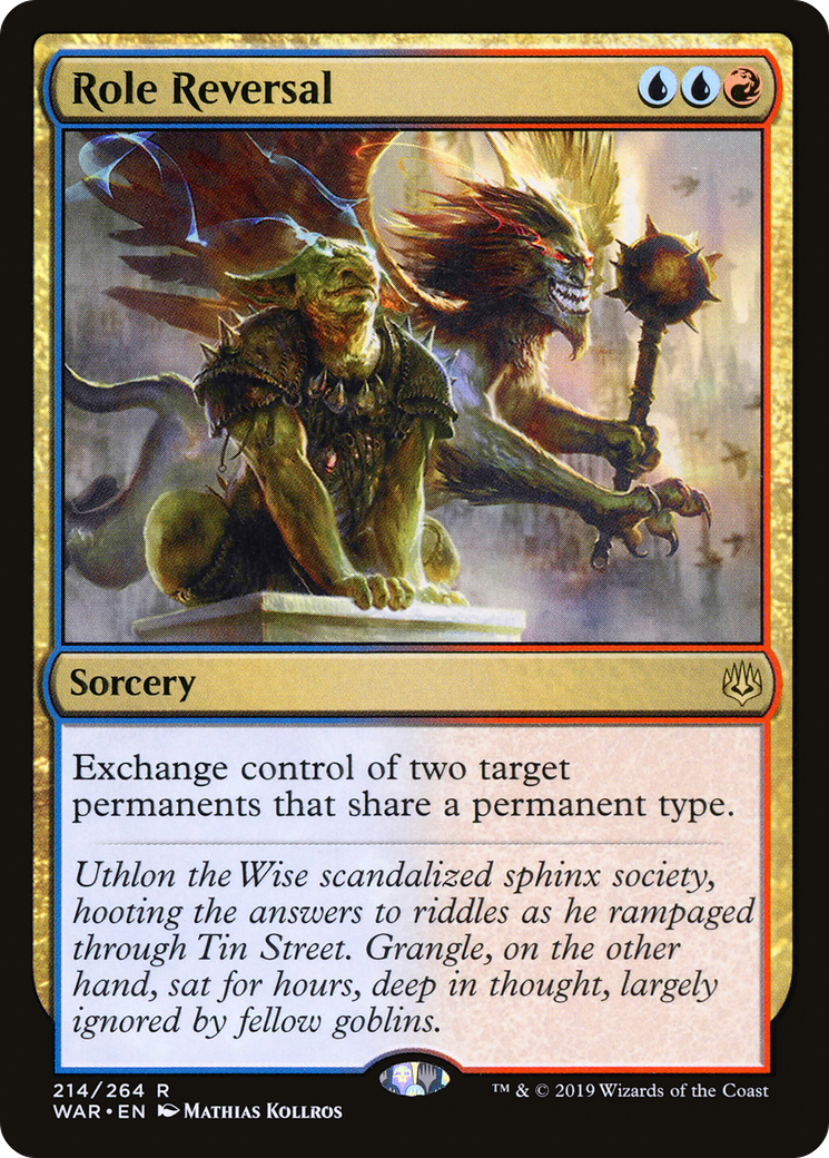 Role Reversal [War of the Spark] Foil