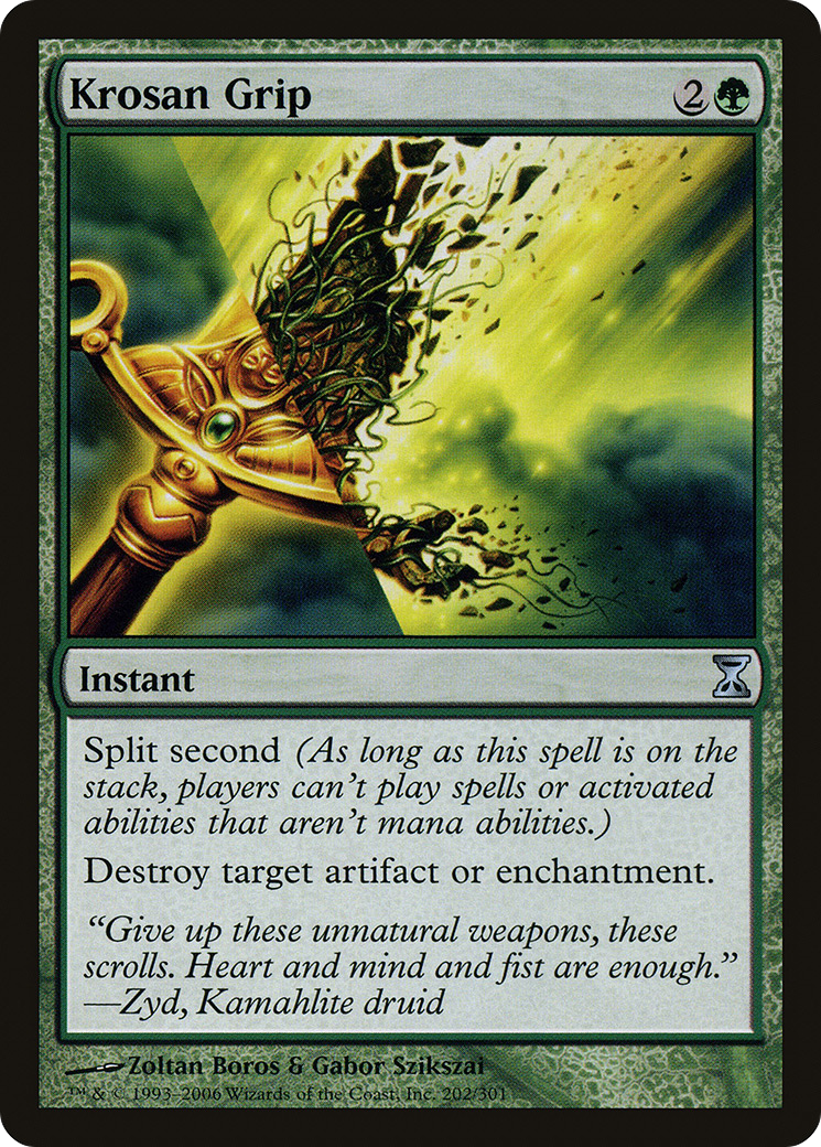 Krosan Grip [Time Spiral] Foil
