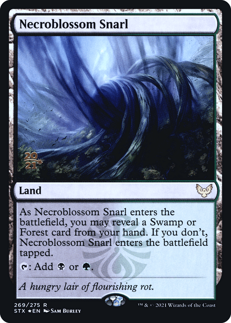 Necroblossom Snarl (PSTX-269S) - Strixhaven: School of Mages Promos Foil