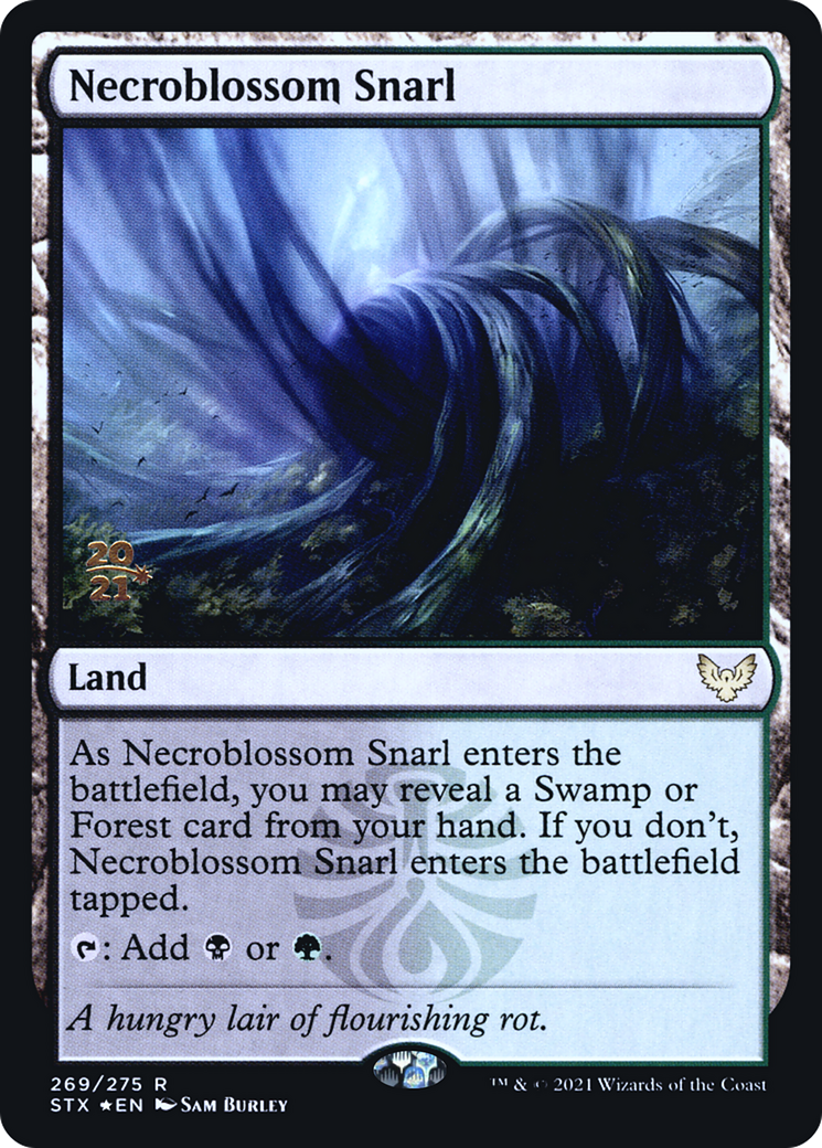 Necroblossom Snarl (PSTX-269S) - Strixhaven: School of Mages Promos Foil