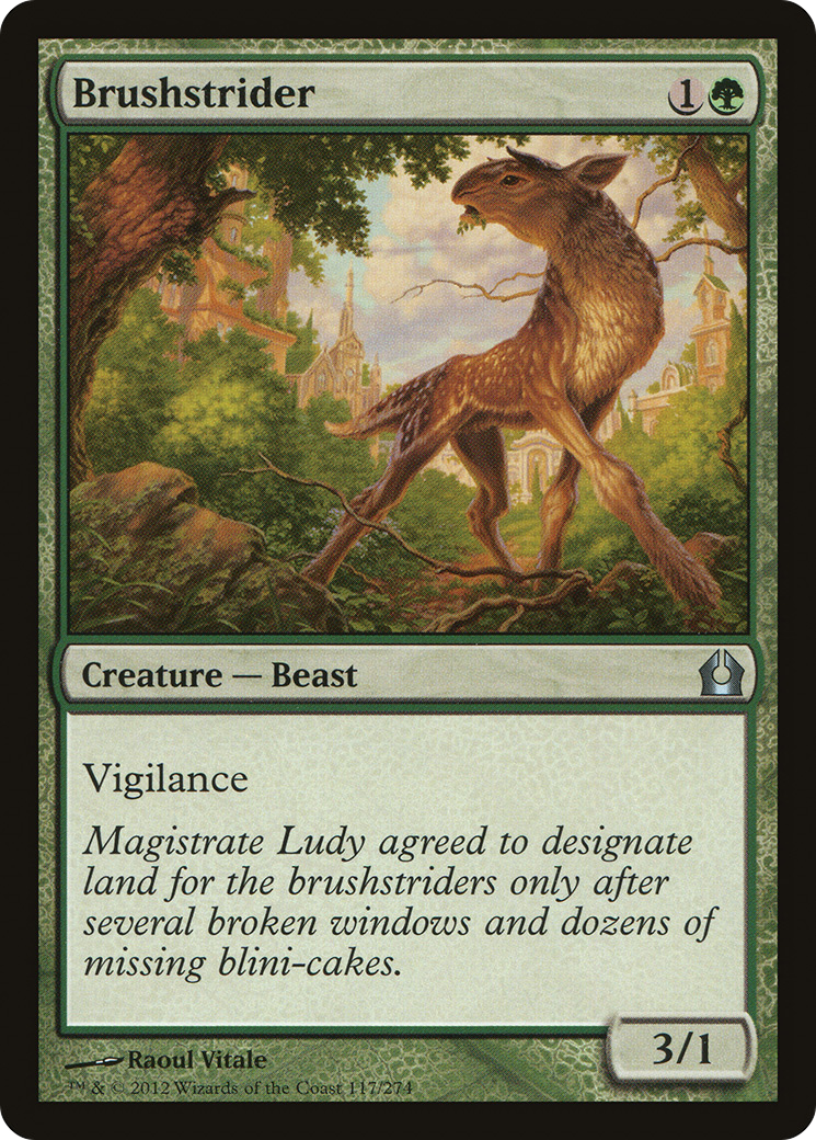 Brushstrider [Return to Ravnica] Foil