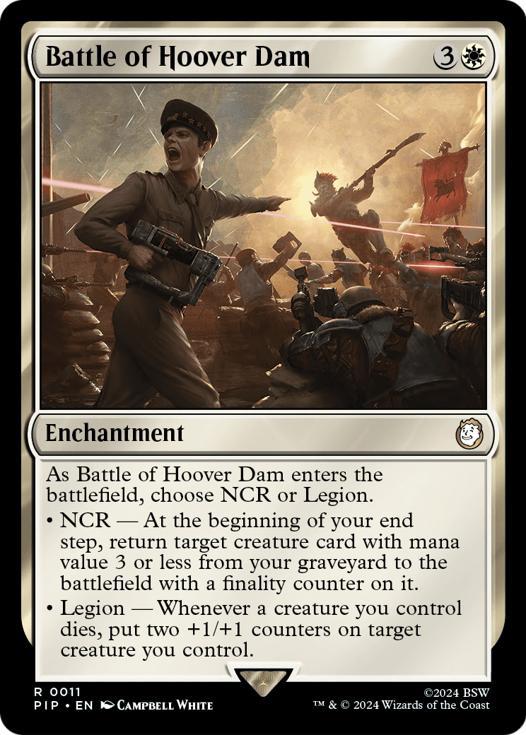 Battle of Hoover Dam [Fallout] Foil